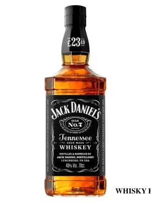 Jack Daniel’s Old No. 7 Tennessee Whiskey 70cl PMP £23.99 Jack Daniel’s Old No. 7 Tennessee Whiskey 70cl PMP £23.99