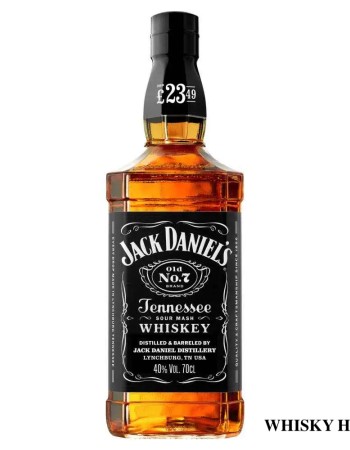Jack Daniel’s Old No. 7 Tennessee Whiskey 70cl PMP £23.99