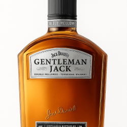 Jack Daniel’s Gentleman Jack Tennessee Whiskey, 70 cl Premium Tennessee American Whiskey, 40% ABV