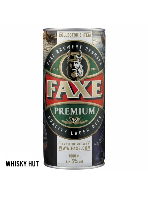 Faxe Premium Danish Lager 12-Pack (12x1 Litre Cans)