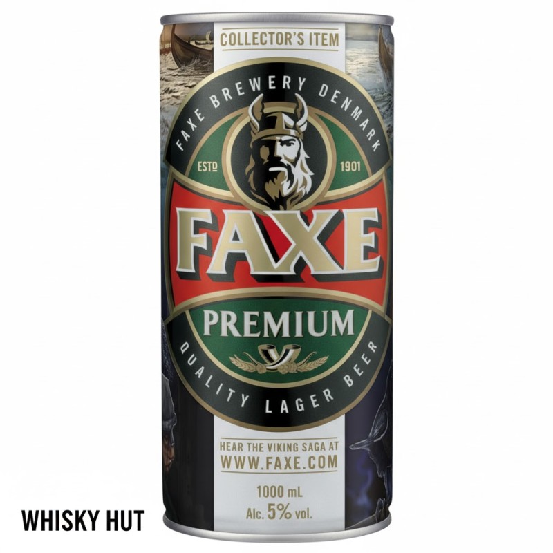 Faxe Premium Danish Lager 12-Pack (12x1 Litre Cans)