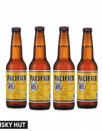 Pacifico Clara Premium Lager 4-Pack (4x355ml Bottles)