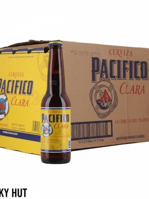 Pacifico Clara Premium Mexican Lager 24-Pack (24x355ml Bottles)