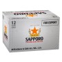 Sapporo Premium Japanese Beer Silver Can 12 x 650ml Case( 12 Pack ) Big Can 