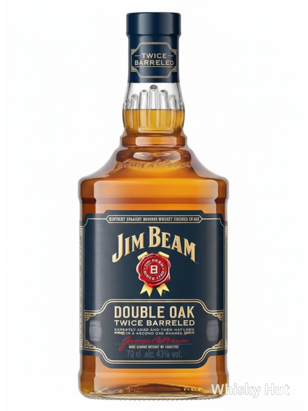 Jim Beam Double Oak Extra Matured Kentucky Straight Bourbon 70cl Jim Beam Double Oak Extra Matured Kentucky Straight Bourbon 70cl