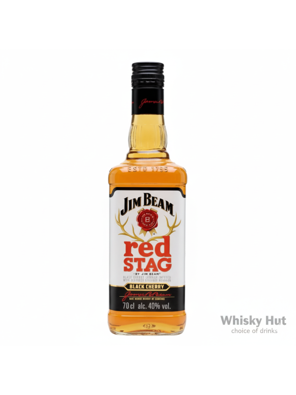 Jim Beam Red Stag Black Cherry Flavoured Bourbon 70cl Jim Beam Red Stag Black Cherry Flavoured Bourbon 70cl