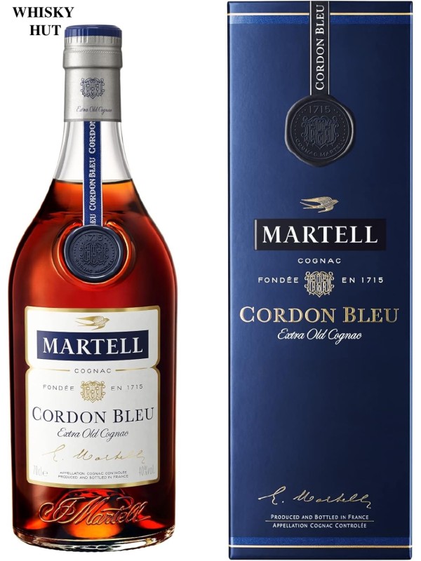 Martell Cordon Bleu Extra Old Classic Cognac 70cl (Includes Gift Box)