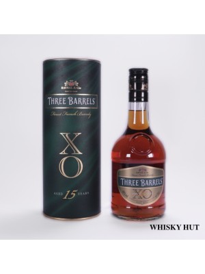 Three Barrels XO 15 Year Old Rare Old French Brandy 70cl ( old Label ) Three Barrels XO 15 Year Old Rare Old French Brandy 70cl ( old Label )