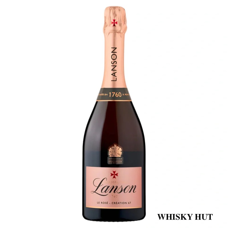 Lanson Le Rose Creation 67 Premium Rosé Champagne 75cl