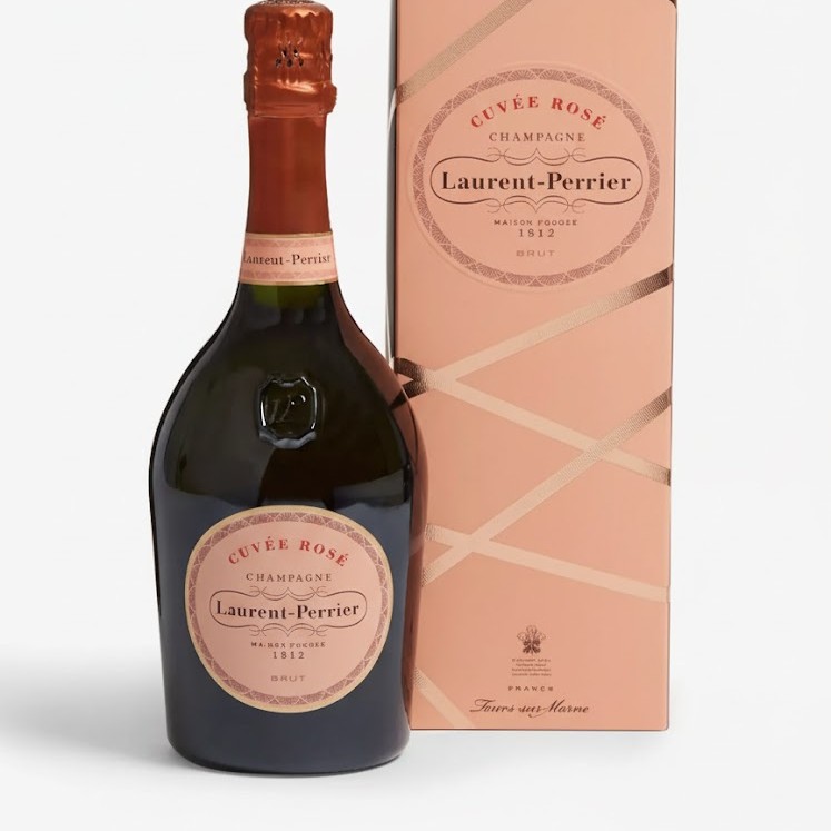 Laurent-Perrier Cuvée Rosé Champagne 70cl in Signature Gift Box