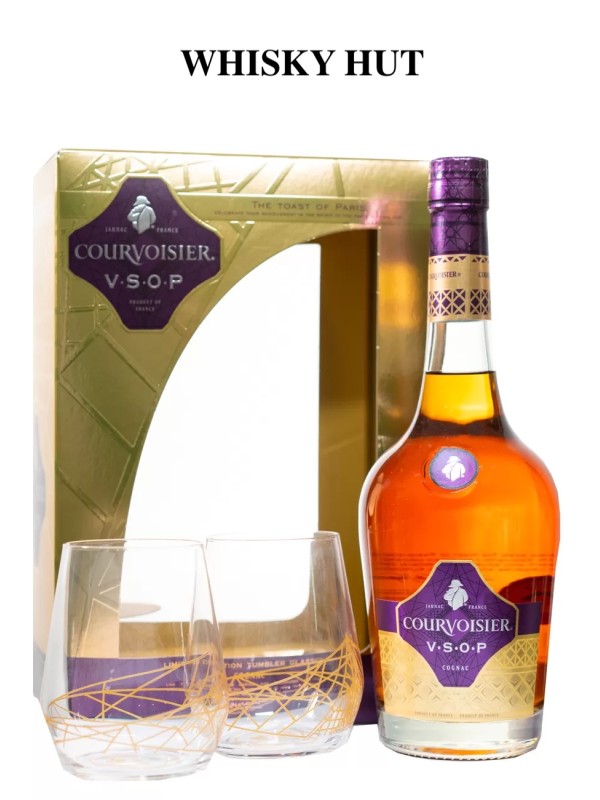 Courvoisier VSOP Cognac Gift Set 70cl with Two Glasses Courvoisier VSOP Cognac Gift Set 70cl with Two Glasses