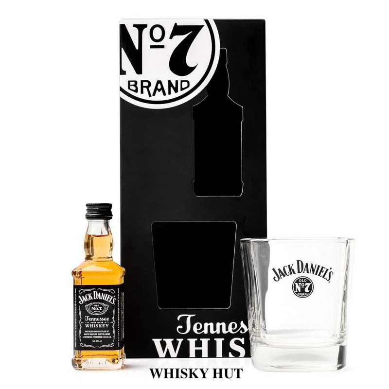 Jack Daniel's Old No. 7 Miniature 5cl Gift Set with Tumbler
