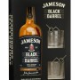 Jameson Black Barrel Irish Whiskey 70cl - Gift Pack with 2 Glasses