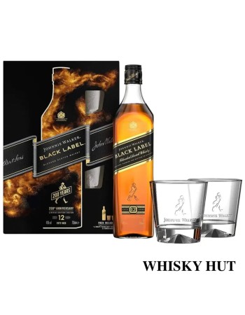 Johnnie Walker Black Label 200th Anniversary Limited Edition Gift Pack 70cl