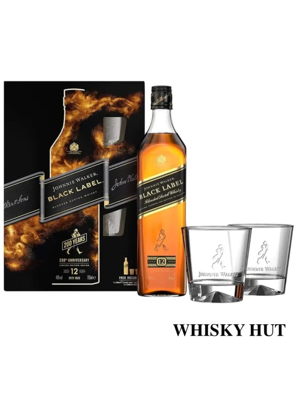 Johnnie Walker Black Label 200th Anniversary Limited Edition Gift Pack 70cl Johnnie Walker Black Label 200th Anniversary Limited Edition Gift Pack 70cl