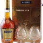  Martell VS Fine Cognac Gift Set 70cl with Two Snifter Glasses