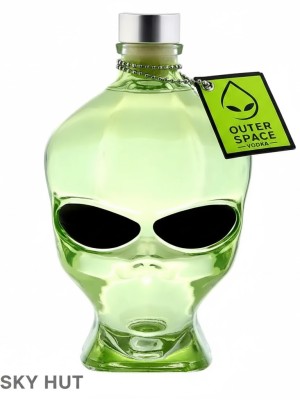 Outerspace Vodka 70cl - Iconic Alien Head Bottle