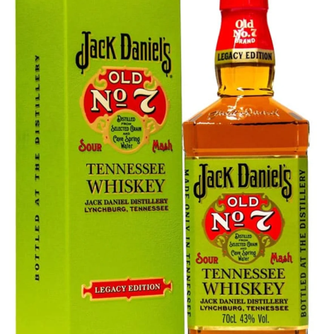 Jack Daniel's Old No. 7 Legacy Edition 1 70cl - Collectible Series