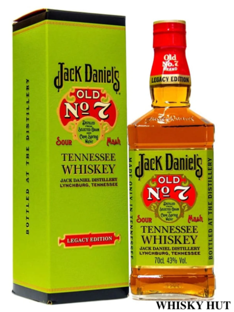 Jack Daniel's Old No. 7 Legacy Edition 1 70cl - Collectible Series
