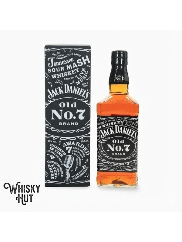Jack Daniel's Old No. 7 Tennessee Whiskey 70cl - Music Edition Collectible Jack Daniel's Old No. 7 Tennessee Whiskey 70cl - Music Edition Collectible
