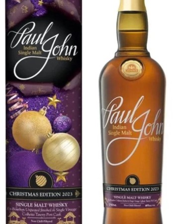 Paul John Christmas Edition 2023 Single Malt Indian Whisky 70cl