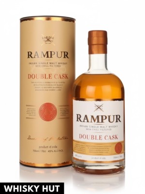 Rampur Double Cask Indian Single Malt Whisky 70cl - Tropical Aged