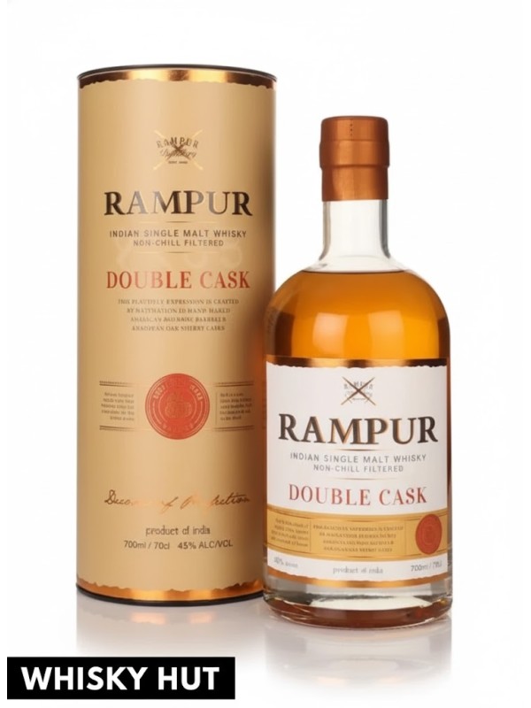 Rampur Double Cask Indian Single Malt Whisky 70cl - Tropical Aged Rampur Double Cask Indian Single Malt Whisky 70cl - Tropical Aged