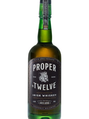 Proper No Twelve (12) Irish Whiskey 70 cl, Smooth and Triple distilled