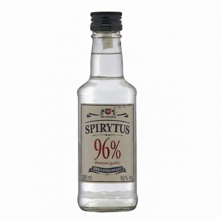 Spirytus Rektyfikowany 96% Pure Grain Spirit 200ml