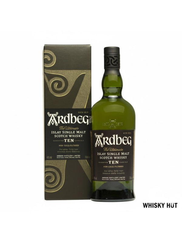 Ardbeg 10 Year Old Islay Single Malt Scotch 70cl - Ultimate Peated Icon