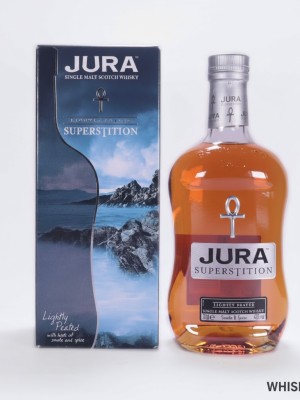 Jura Superstition Single Malt Whisky 70cl - Lightly Peated Jura Superstition Single Malt Whisky 70cl - Lightly Peated