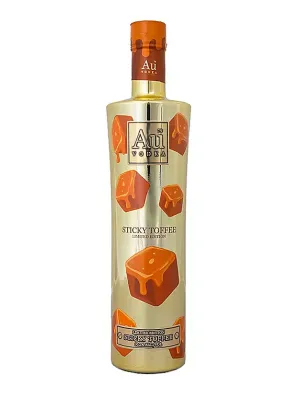 Au Vodka Limited Edition Sticky Toffee 70cl - NEW Au Vodka Limited Edition Sticky Toffee 70cl - NEW