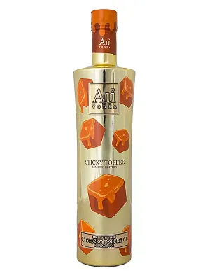 Au Vodka Limited Edition Sticky Toffee 70cl - NEW