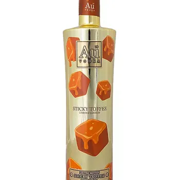 Au Vodka Limited Edition Sticky Toffee 70cl - NEW
