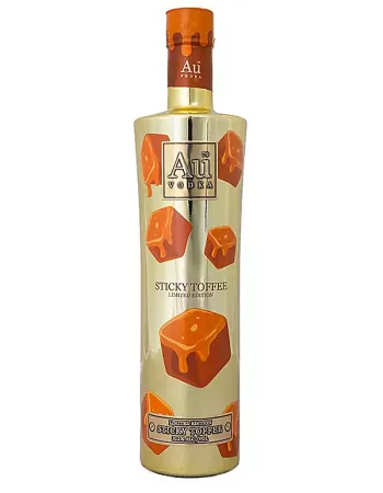 Au Vodka Limited Edition Sticky Toffee 70cl - NEW