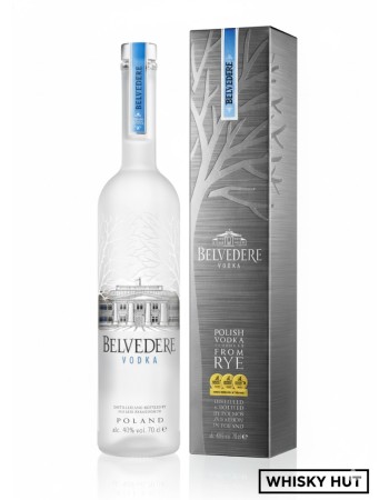 Belvedere Pure Polish Rye Vodka 70cl - Gift Boxed 