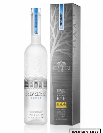 Belvedere Pure Polish Rye Vodka 70cl - Gift Boxed 