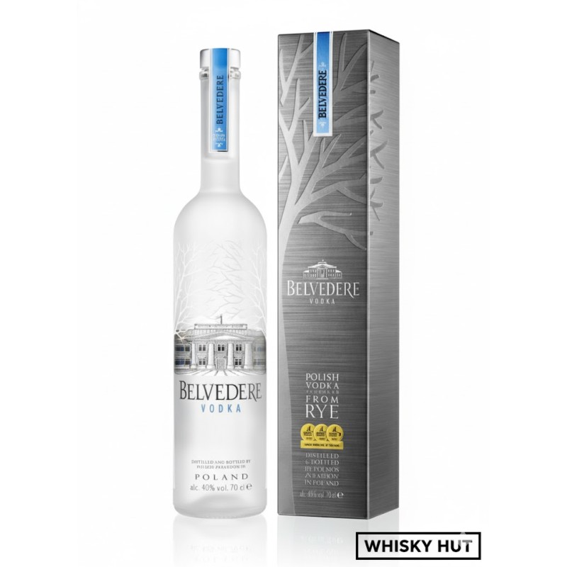 Belvedere Pure Polish Rye Vodka 70cl - Gift Boxed Belvedere Pure Polish Rye Vodka 70cl - Gift Boxed