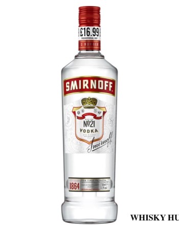 Smirnoff No. 21 Red Label Vodka 70cl PMP £16.99