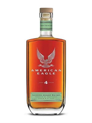 AMERICAN EAGLE TENNESSEE BOURBON 4 YEAR OLD WHISKEY, 70 CL