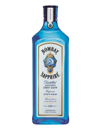 Bombay Sapphire London Dry Gin, 40% vol 70 CL