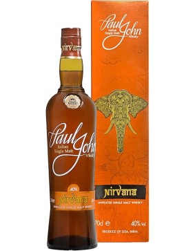 Paul John Nirvana Unpeated Single Malt Indian Whisky 70 Cl