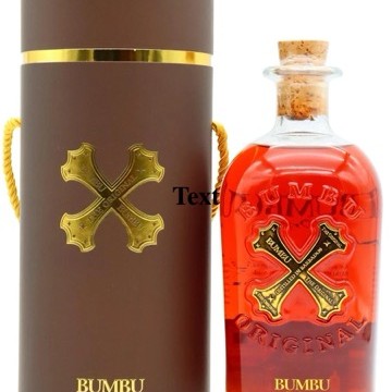 Bumbu Original Barbados Craft Rum 70cl (Includes Gift Box)