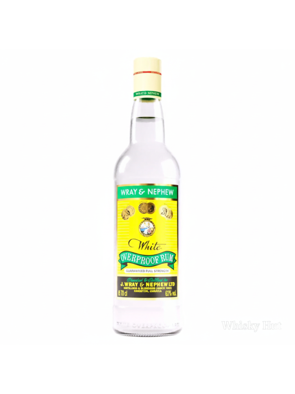 Wray & Nephew Authentic Jamaican White Overproof Rum 70cl
