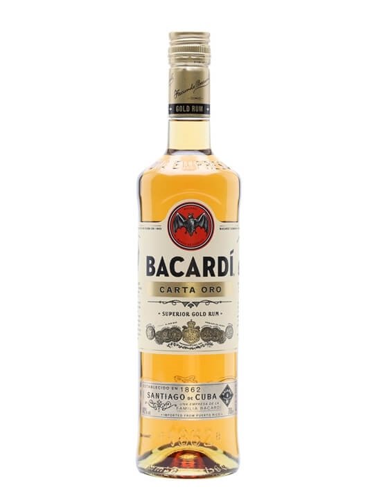 Bacardi Carta Oro Superior Gold Rum 70 cl Bacardi Carta Oro Superior Gold Rum 70 cl
