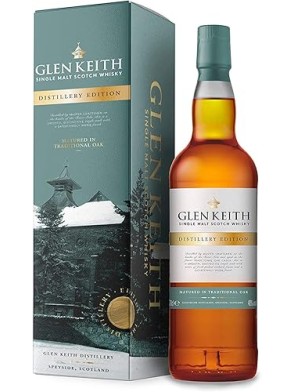 Glen Keith Distillery Edition, Speyside Single Malt Scotch Whisky,70cl, 40%. Glen Keith Distillery Edition, Speyside Single Malt Scotch Whisky,70cl, 40%.