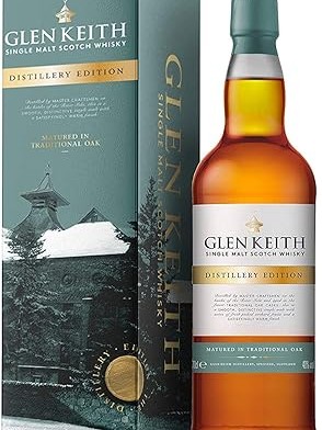 Glen Keith Distillery Edition, Speyside Single Malt Scotch Whisky,70cl, 40%. Glen Keith Distillery Edition, Speyside Single Malt Scotch Whisky,70cl, 40%.