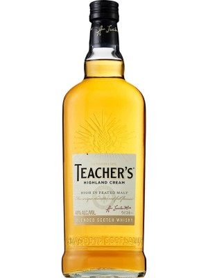 Teachers Scotch Whisky Highland Cream Blended 1 Litre Bottle - Hard To Find Teachers Scotch Whisky Highland Cream Blended 1 Litre Bottle - Hard To Find
