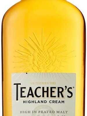 Teachers Scotch Whisky Highland Cream Blended  1 Litre Bottle - Hard To Find