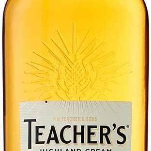 Teachers Scotch Whisky Highland Cream Blended  1 Litre Bottle - Hard To Find